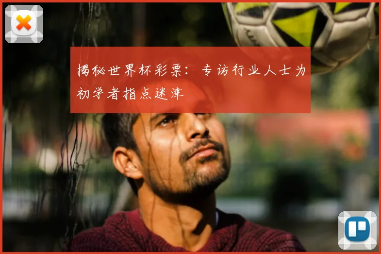 揭秘世界杯彩票：专访行业人士为初学者指点迷津